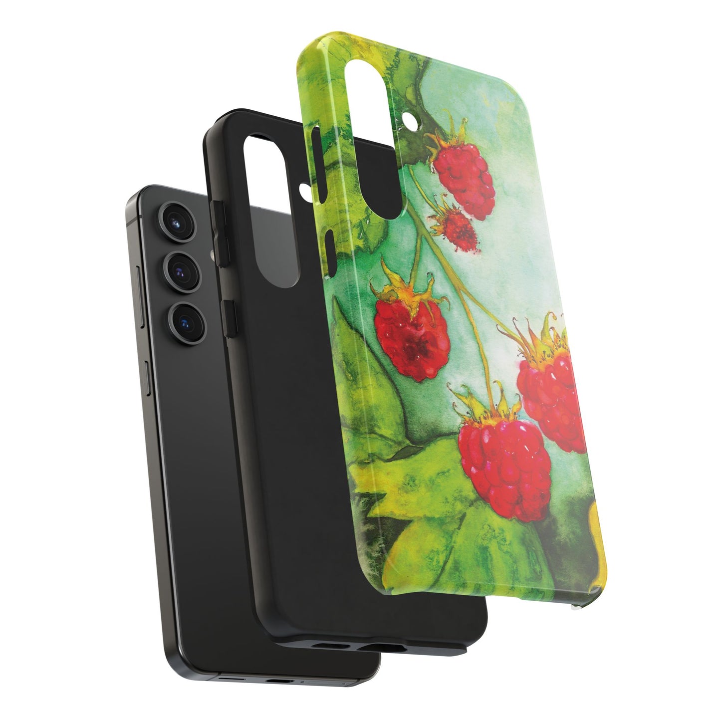 Raspberry Bush Phone Case