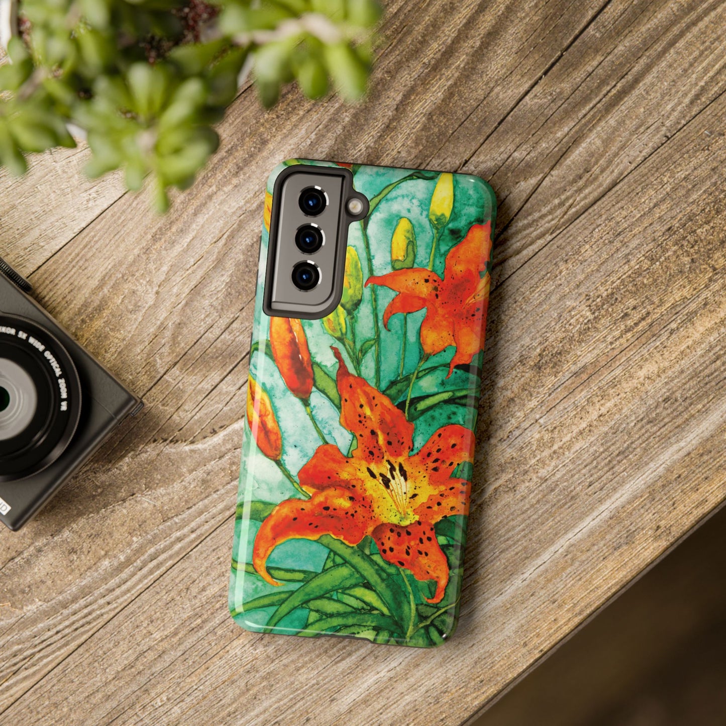 Tiger Lily Phone Case