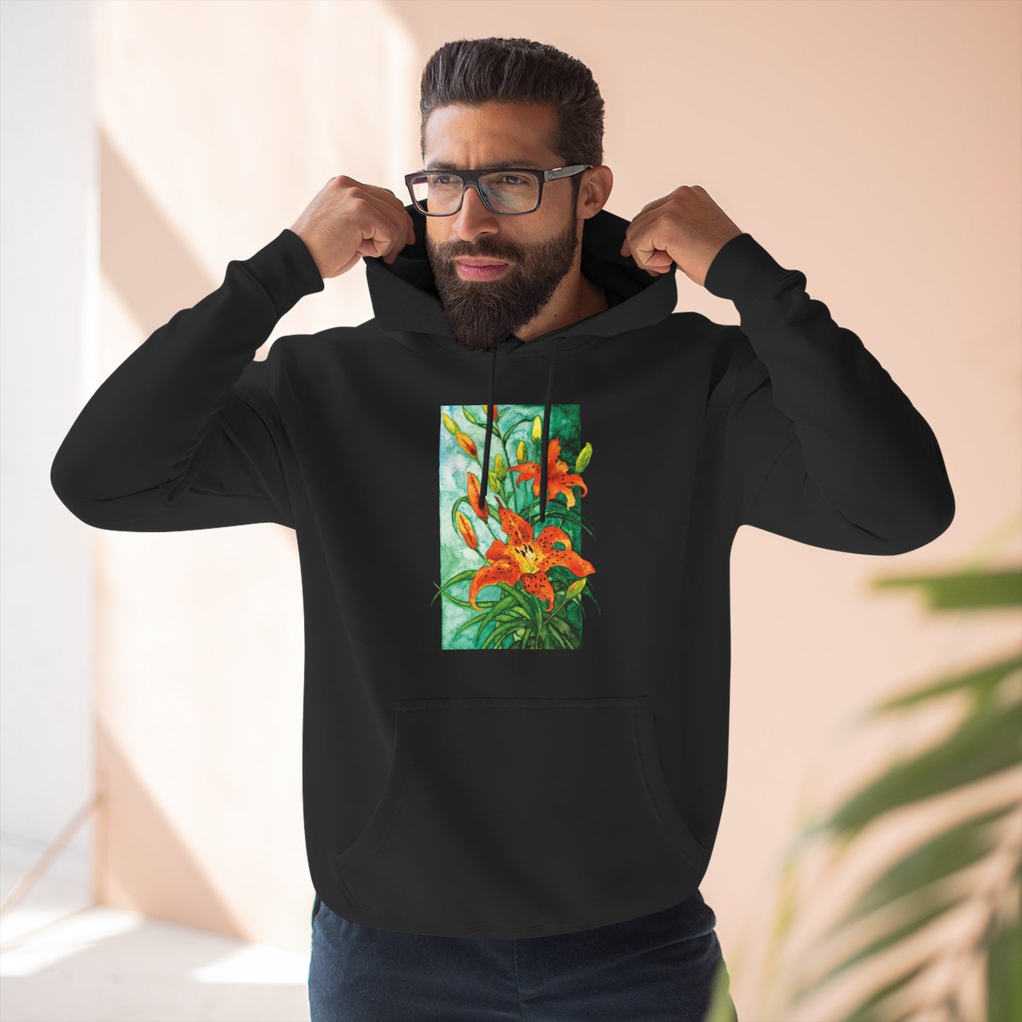 Unisex Tiger Lily Hoodie