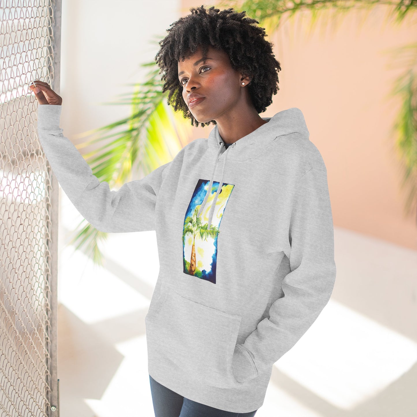 Unisex Bottle Palm Hoodie