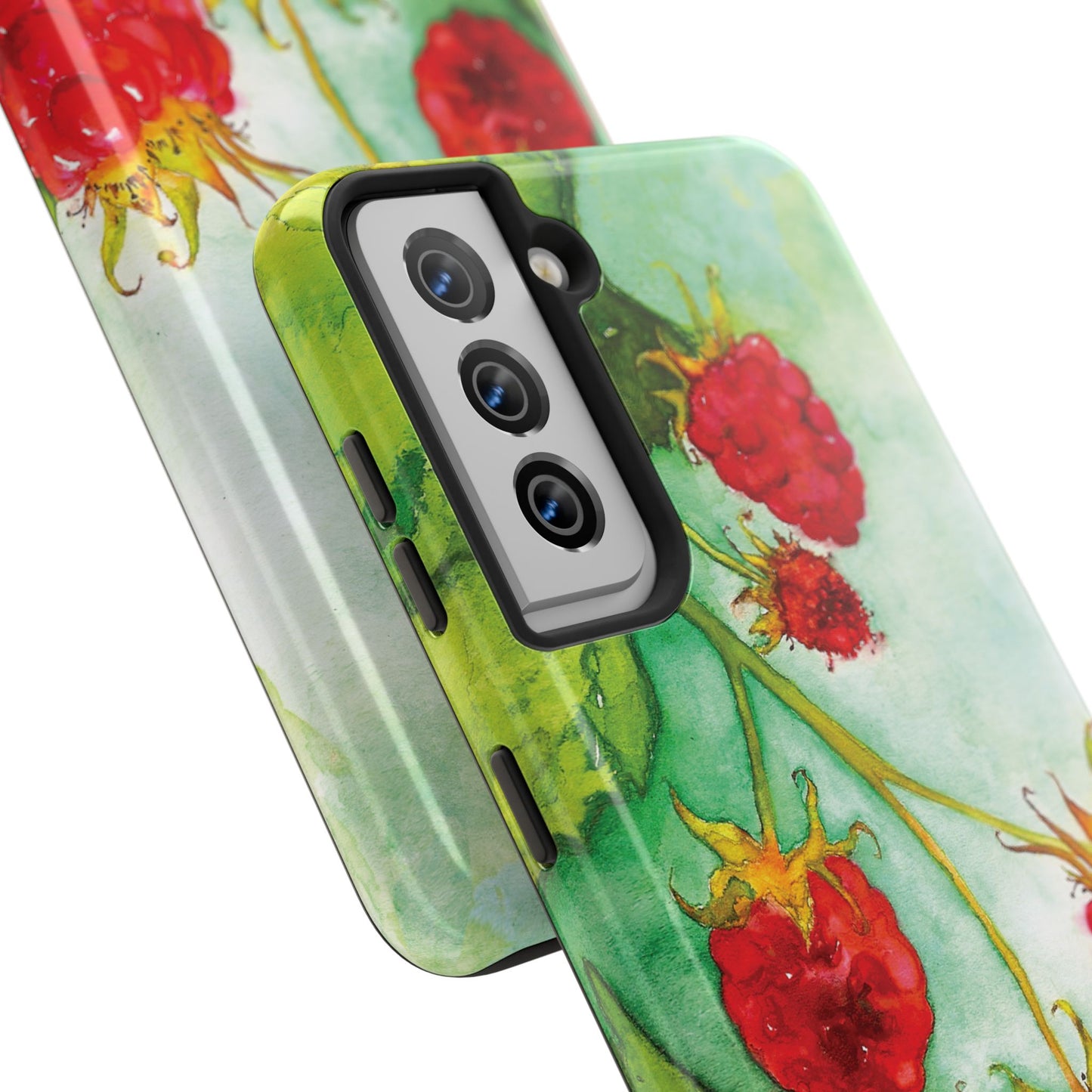 Raspberry Bush Phone Case