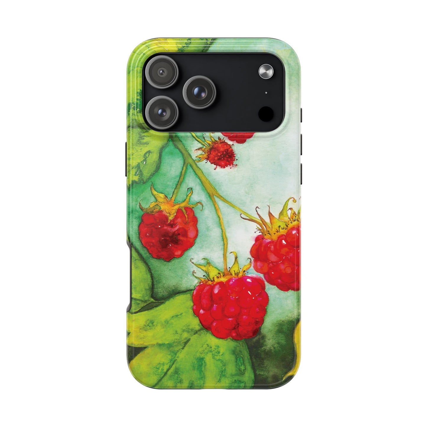 Raspberry Bush Phone Case