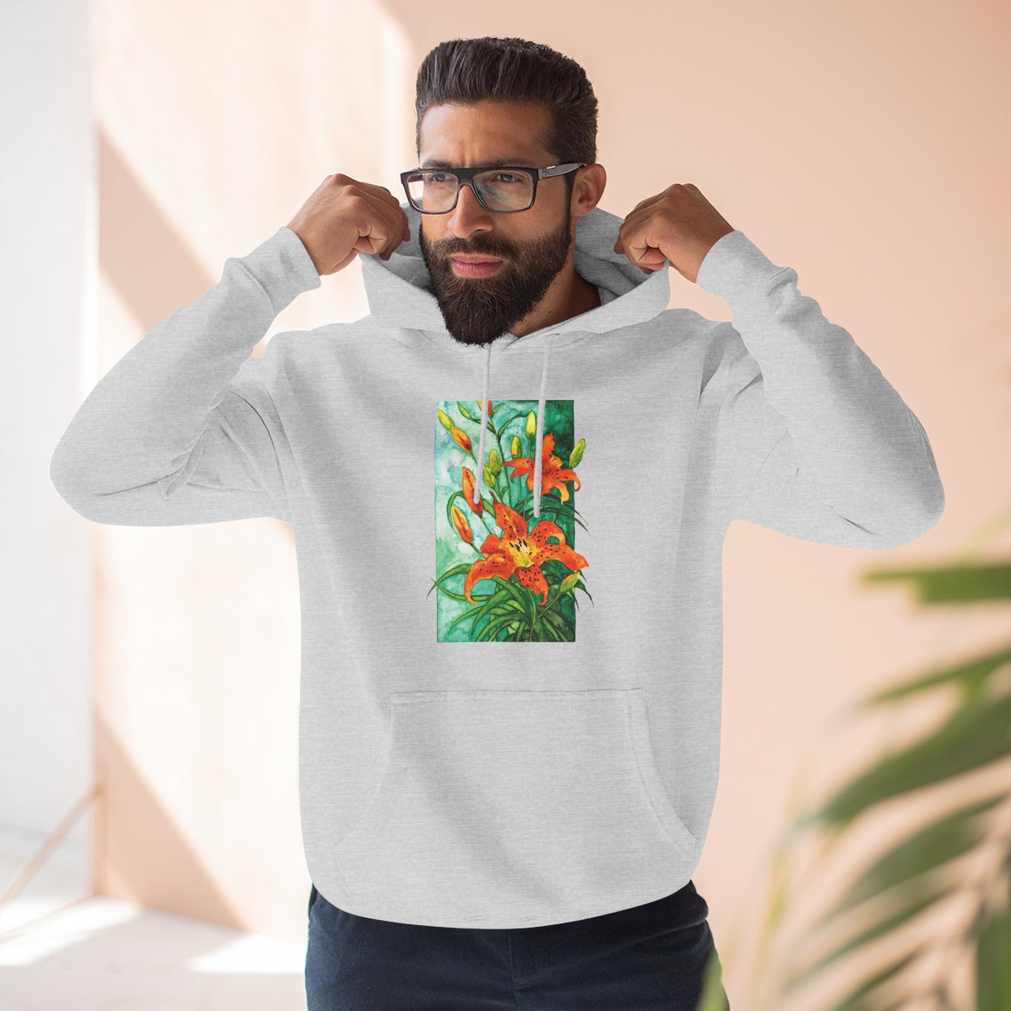 Unisex Tiger Lily Hoodie