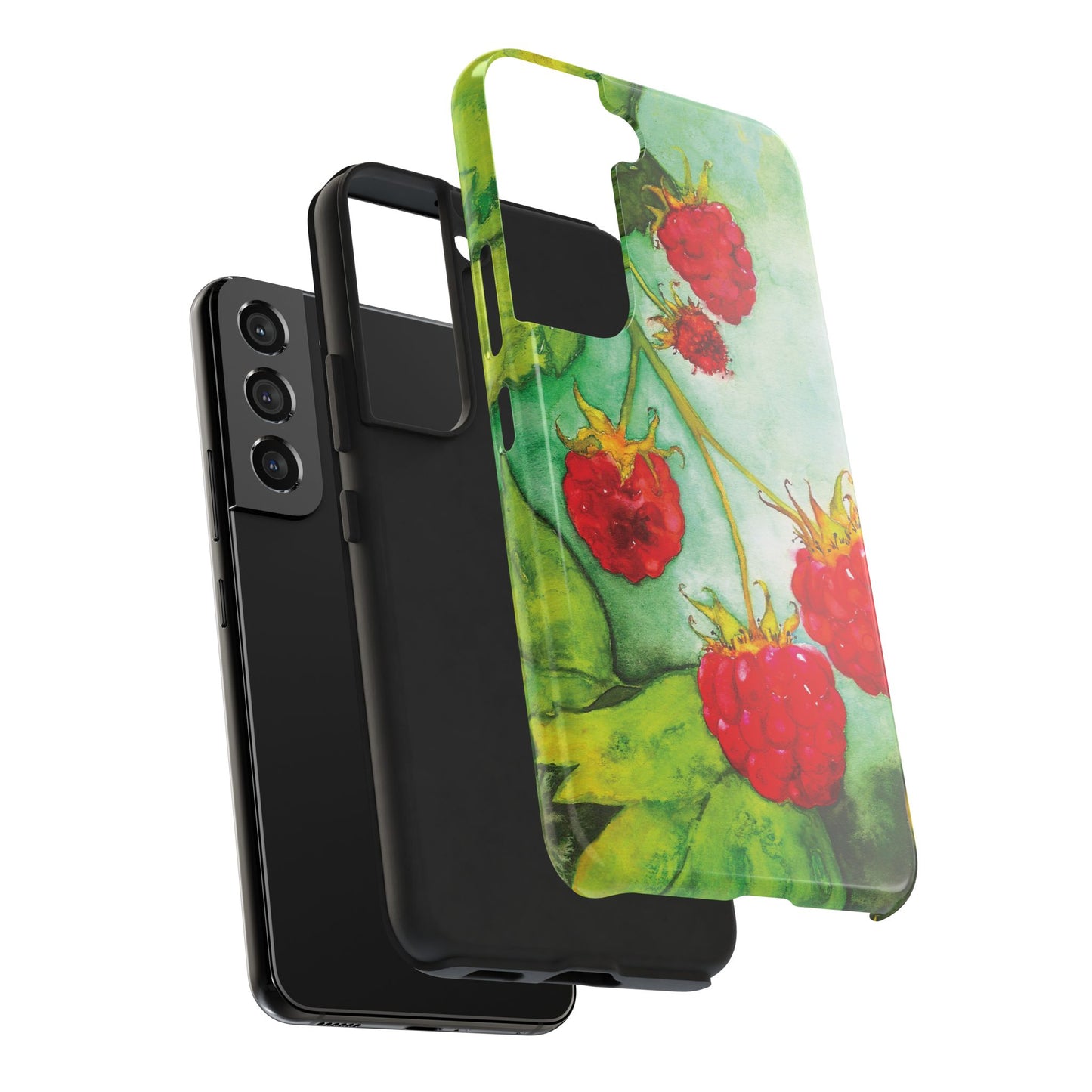 Raspberry Bush Phone Case