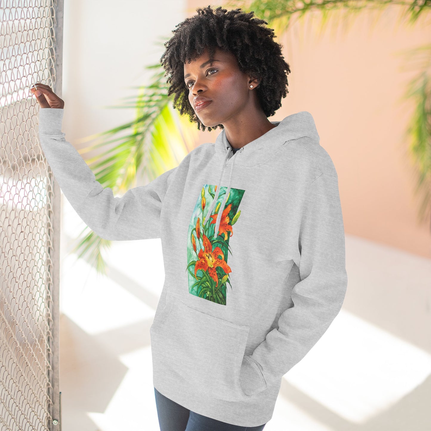 Unisex Tiger Lily Hoodie