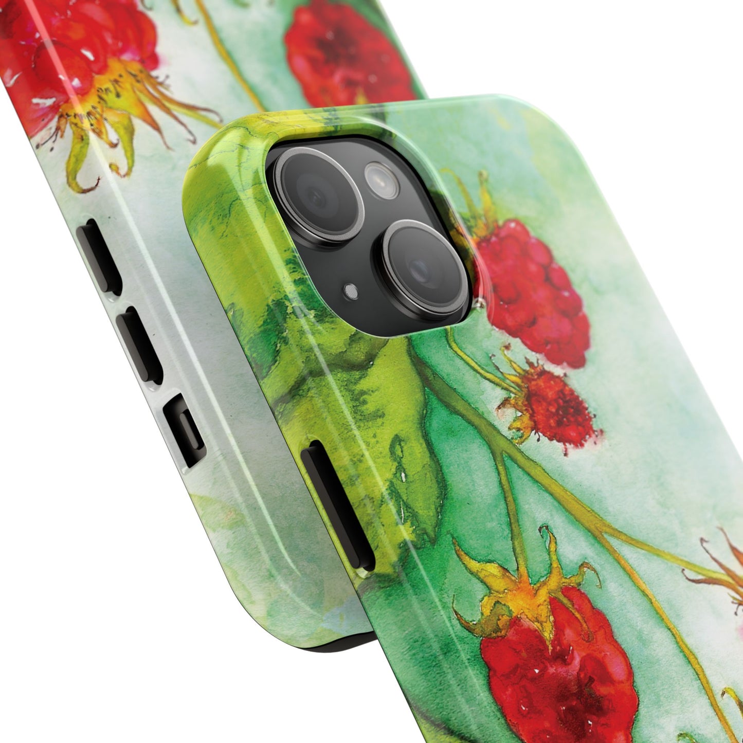 Raspberry Bush Phone Case