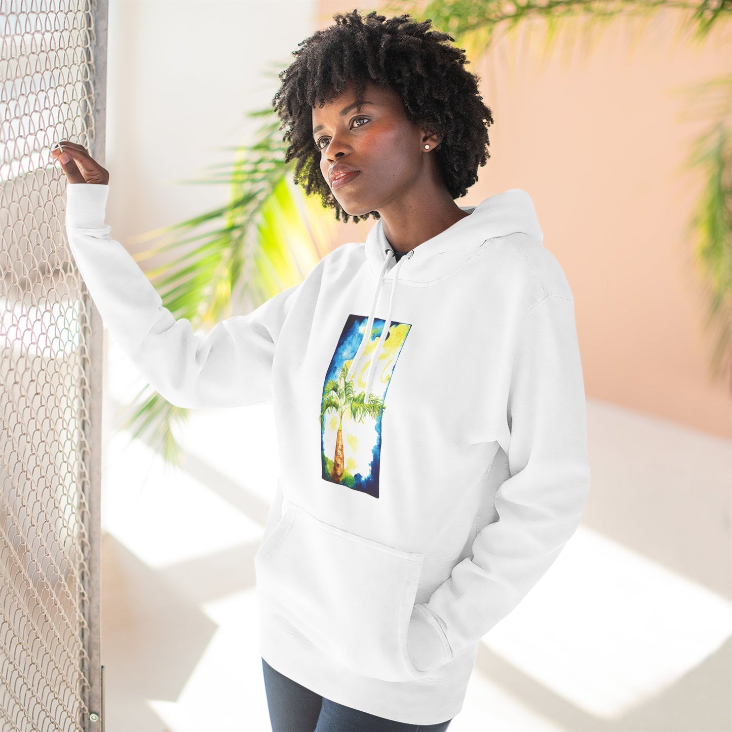 Unisex Bottle Palm Hoodie