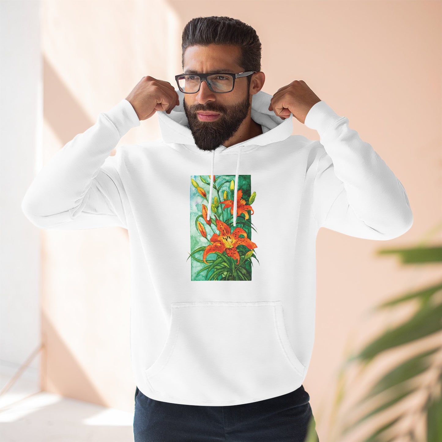 Unisex Tiger Lily Hoodie