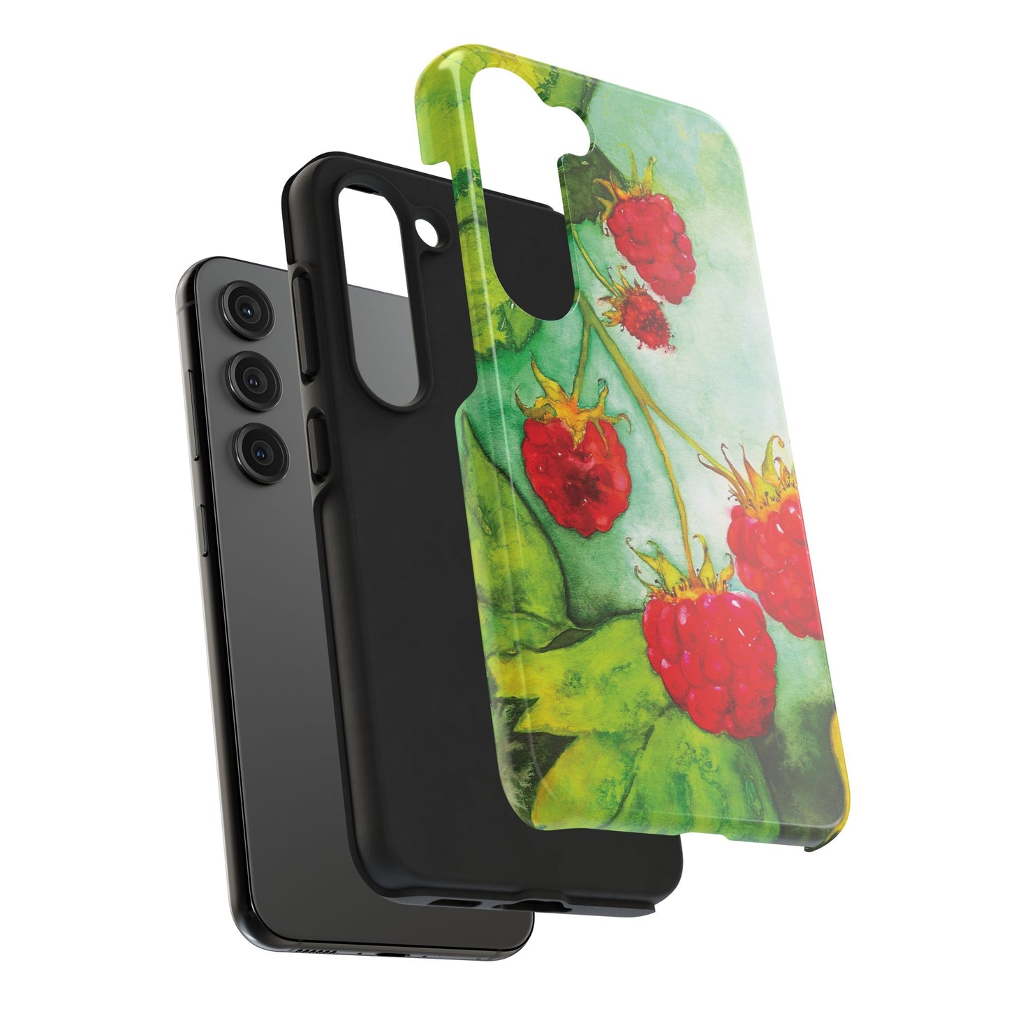 Raspberry Bush Phone Case