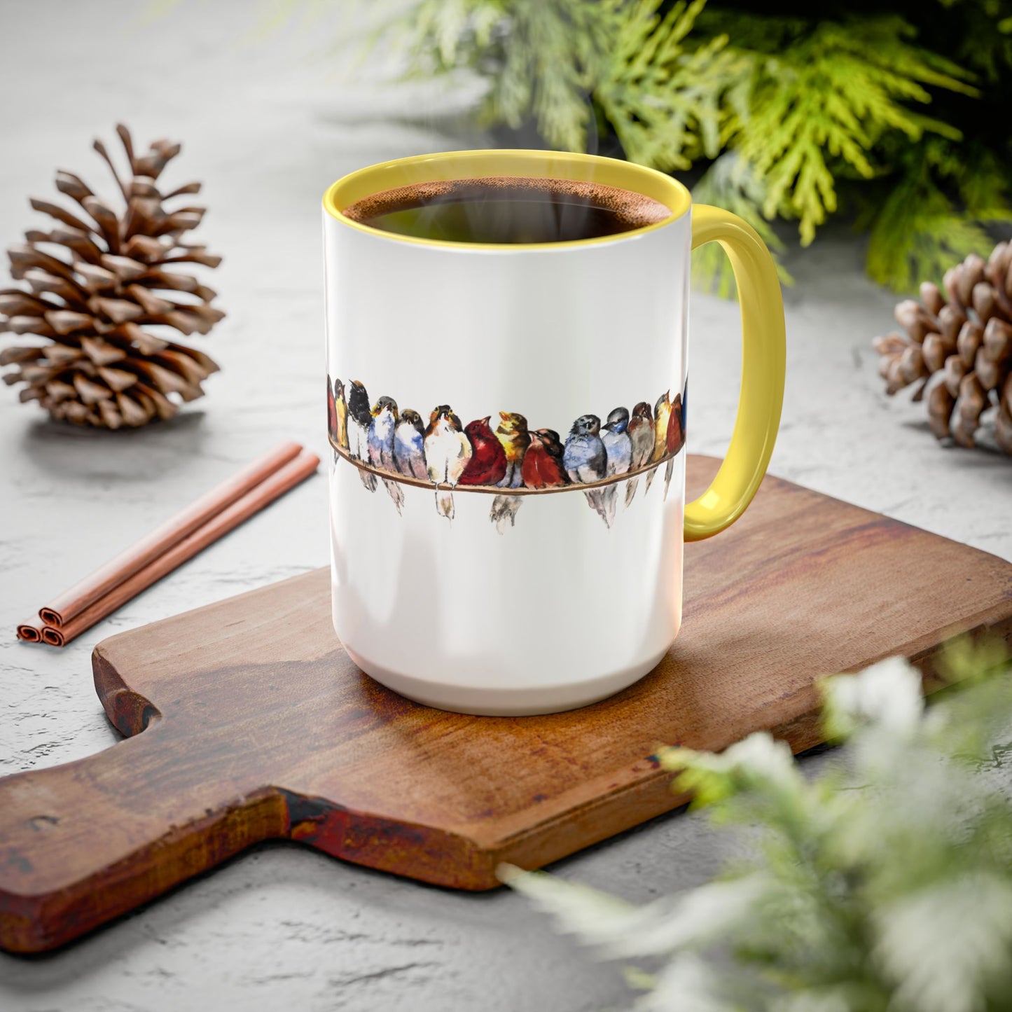 Birds On A Wire Mug