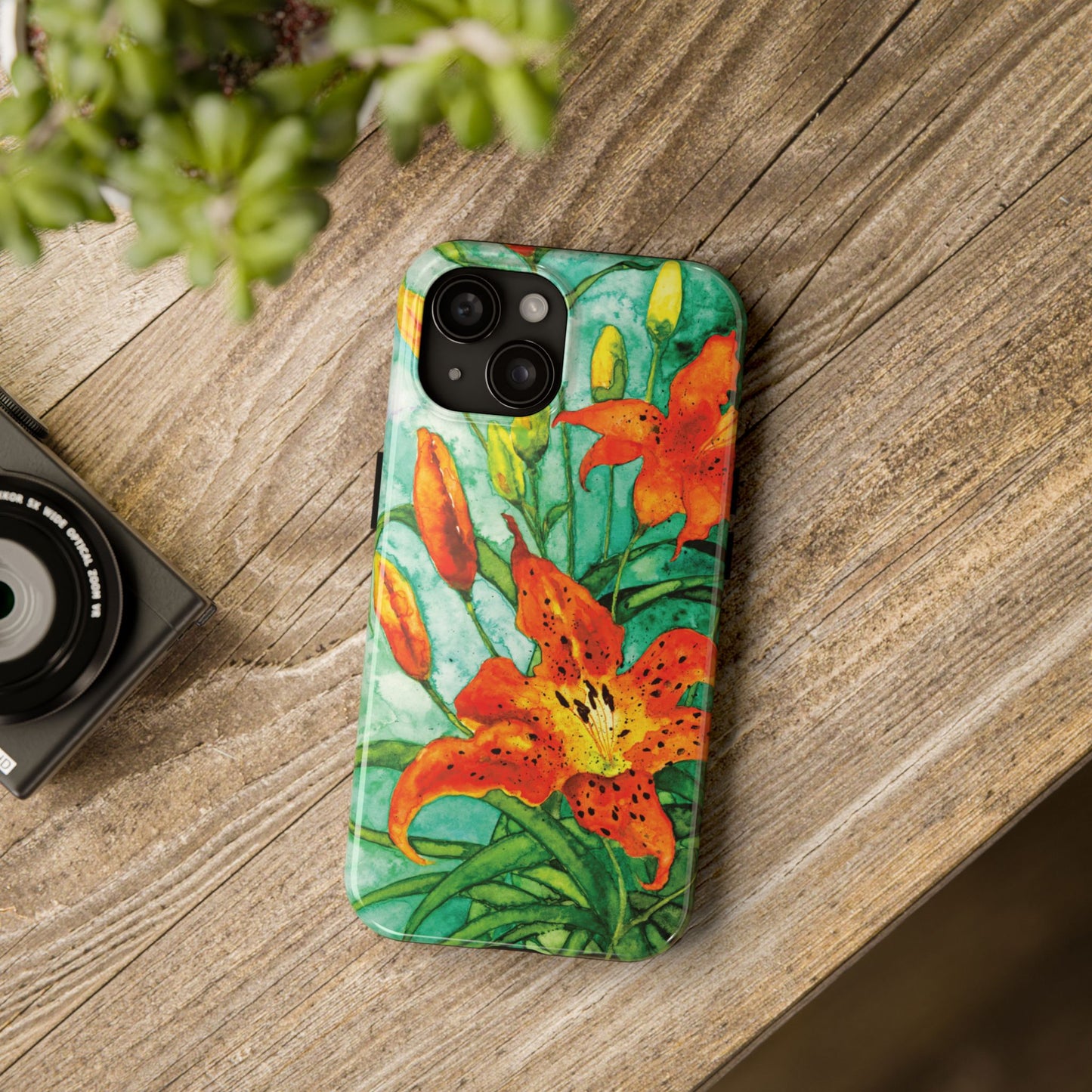 Tiger Lily Phone Case