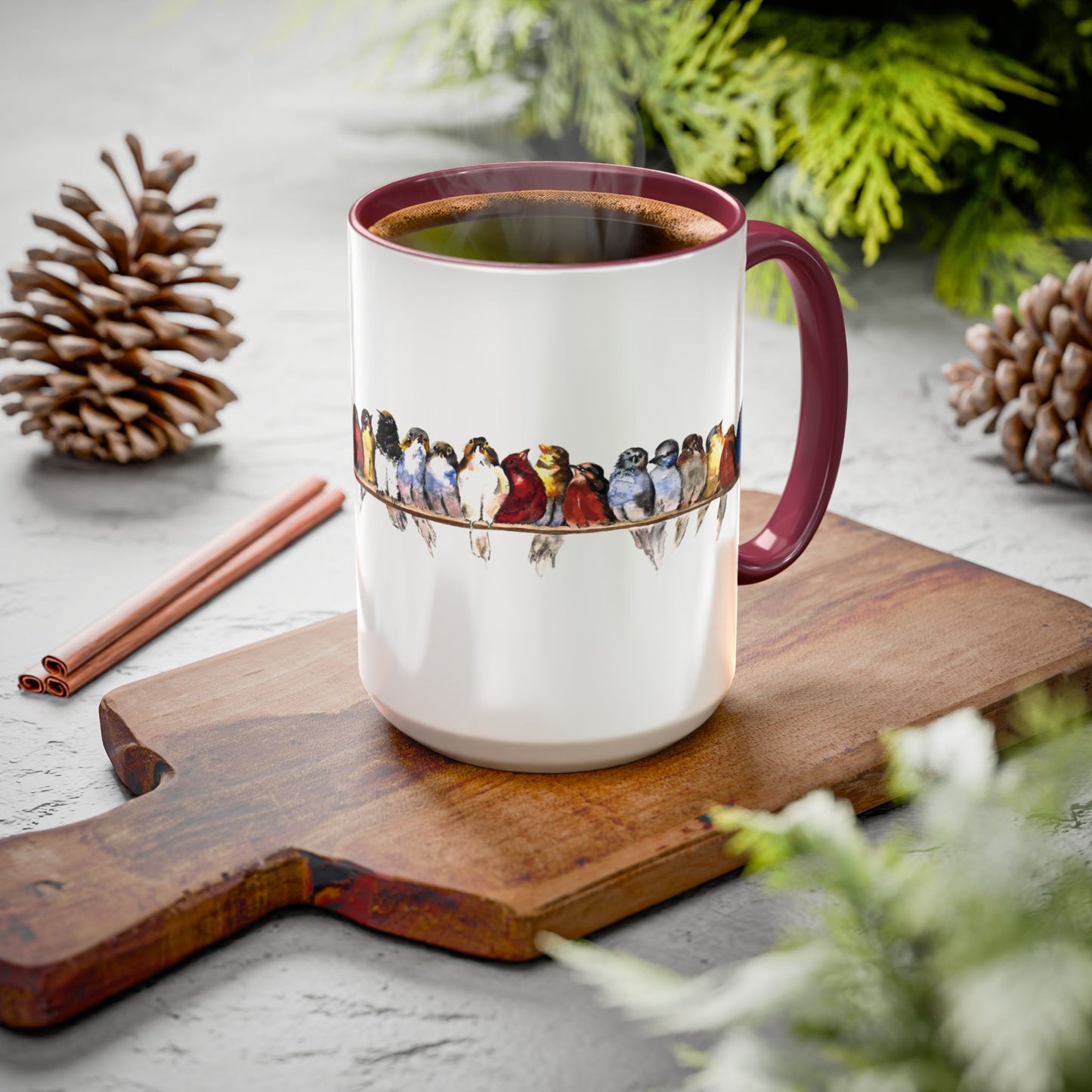 Birds On A Wire Mug