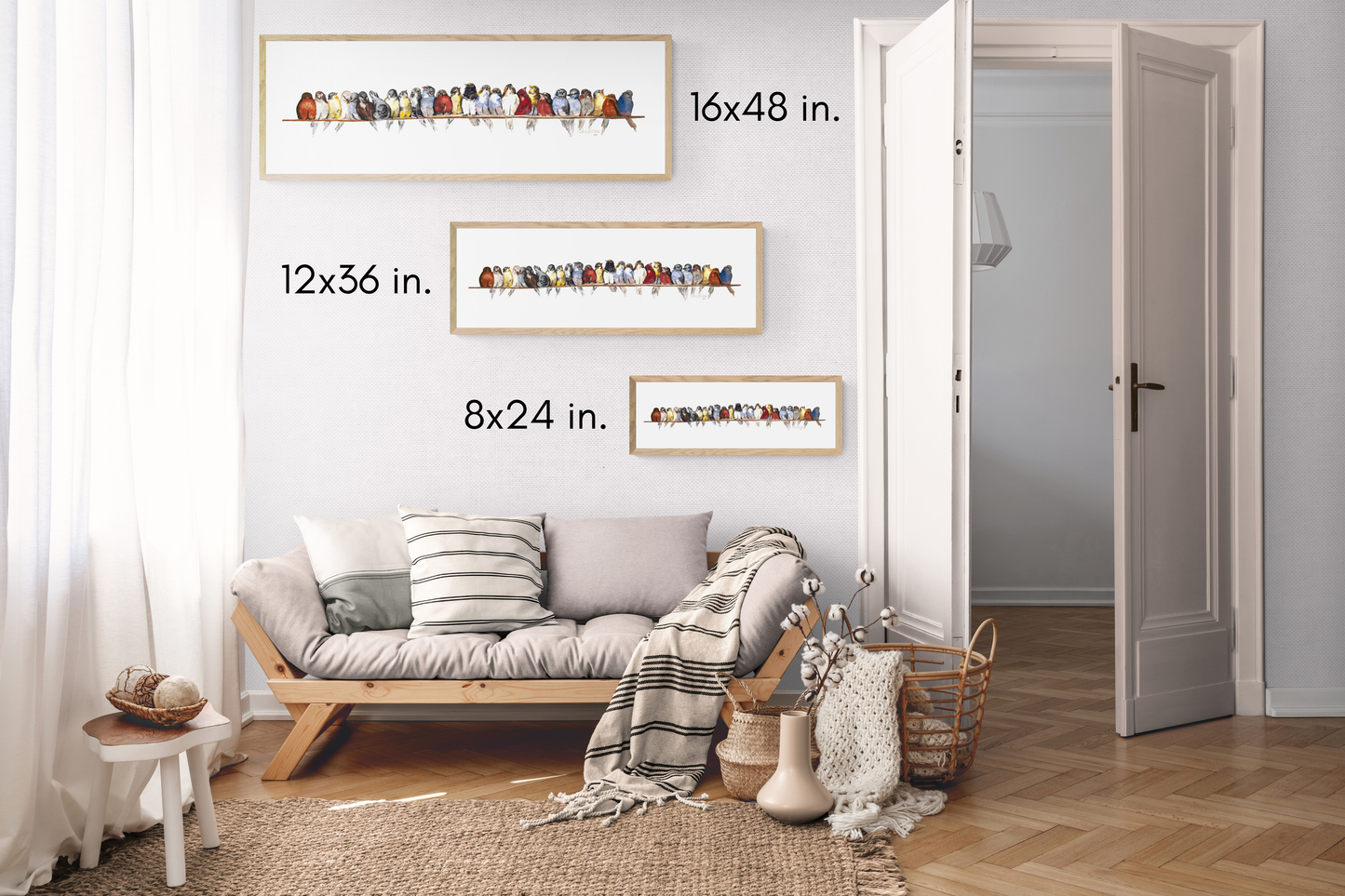 Extended Version - Birds on a Wire Giclée