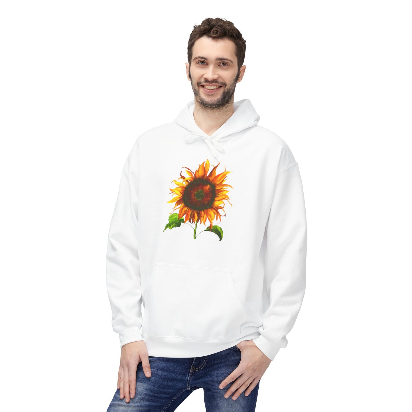 Sunflower Pull-Over Hoodie by Aimee Rousseau