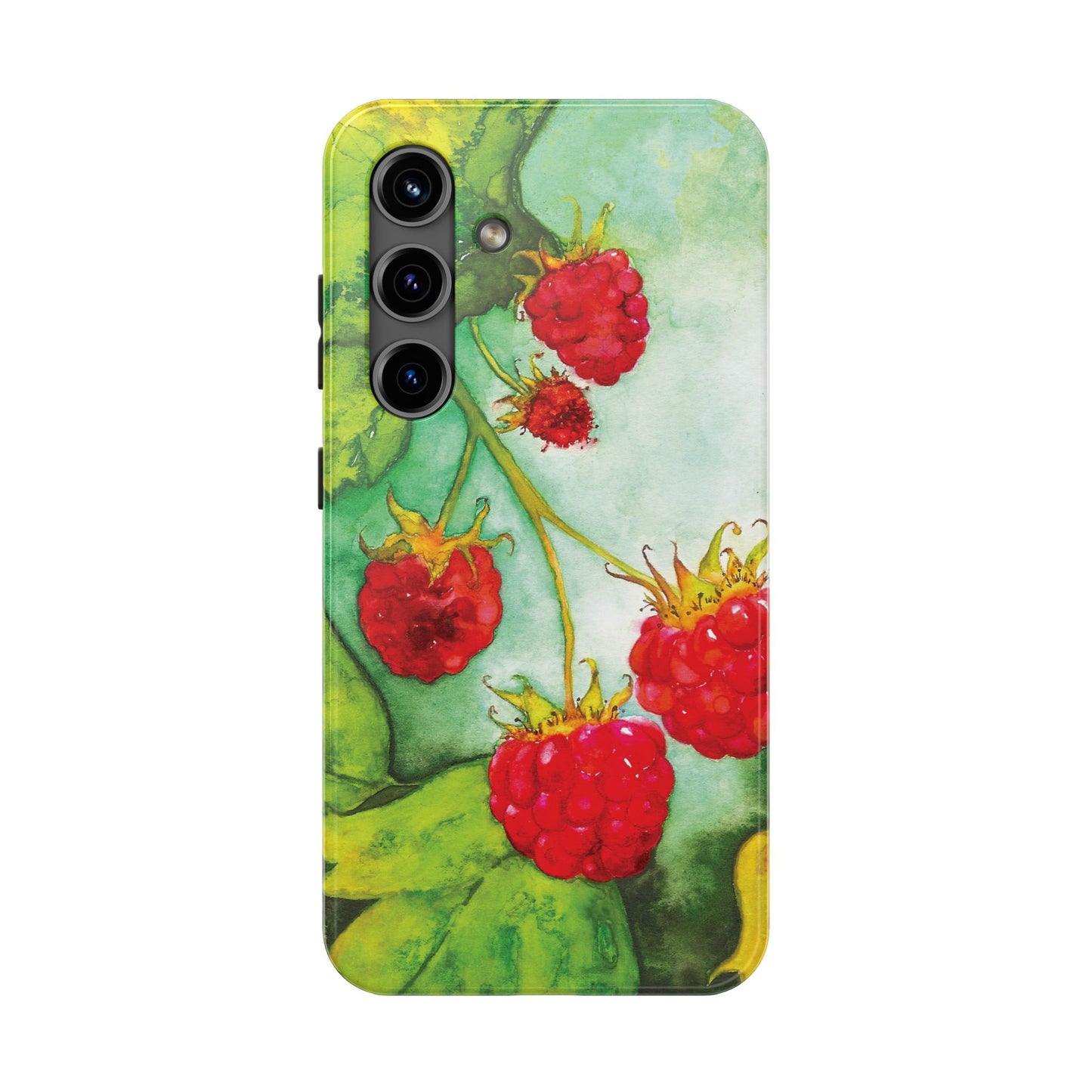 Raspberry Bush Phone Case