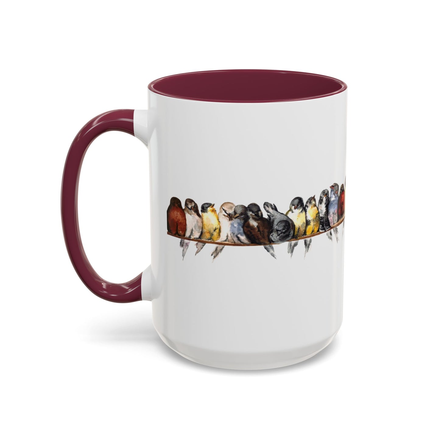 Birds On A Wire Mug by Aimee Rousseau