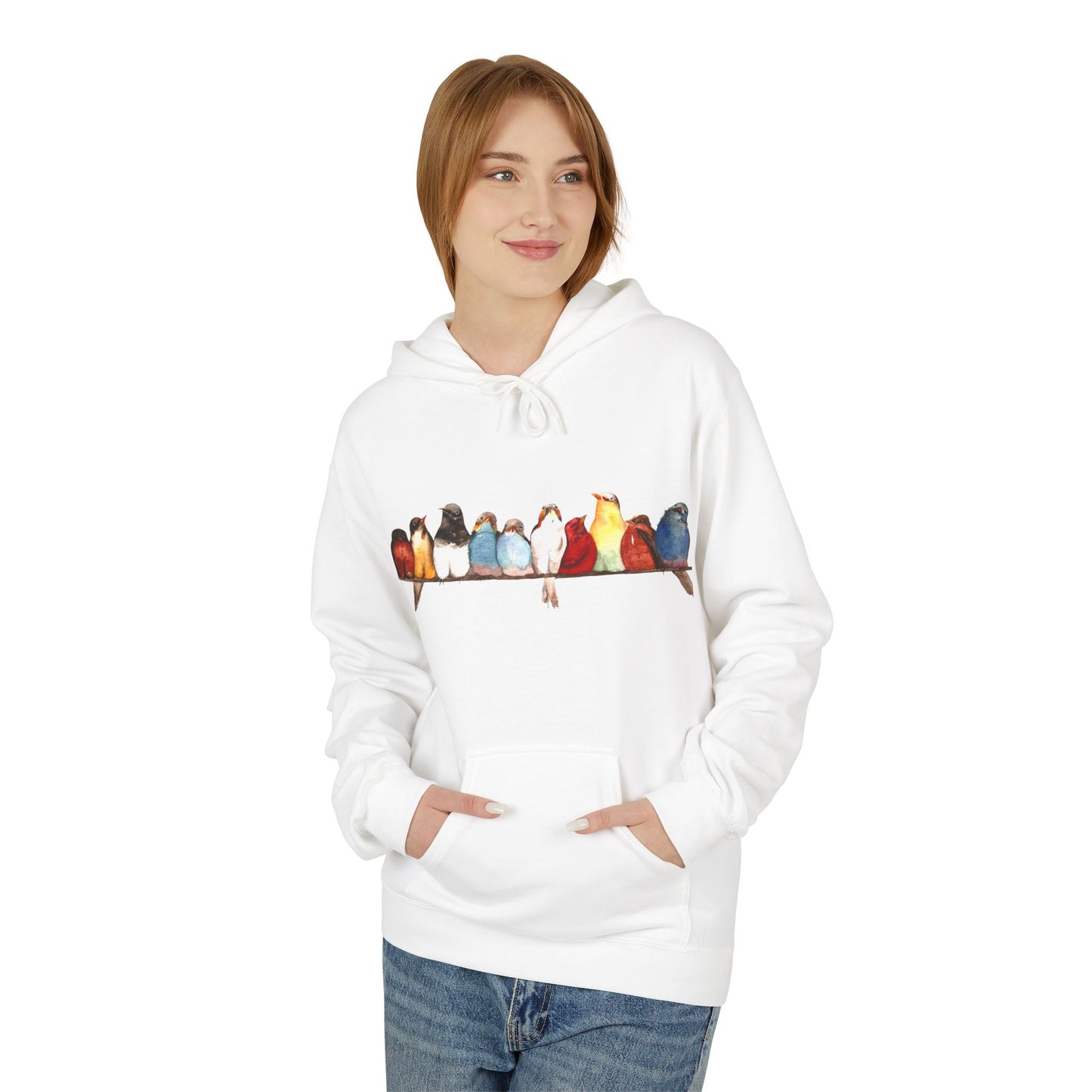 Song Birds Pull-Over Hoodie by Aimee Rousseau