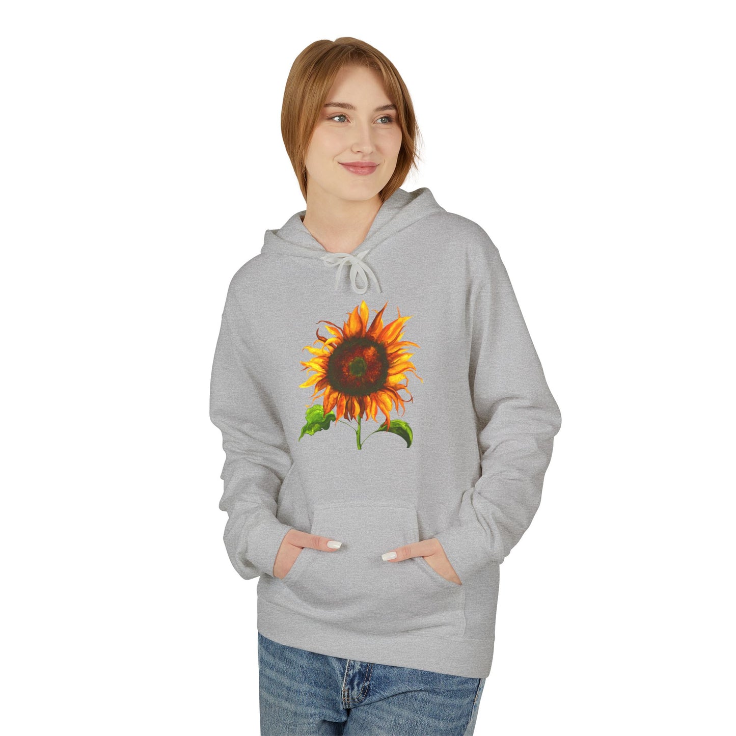 Sunflower Pull-Over Hoodie by Aimee Rousseau