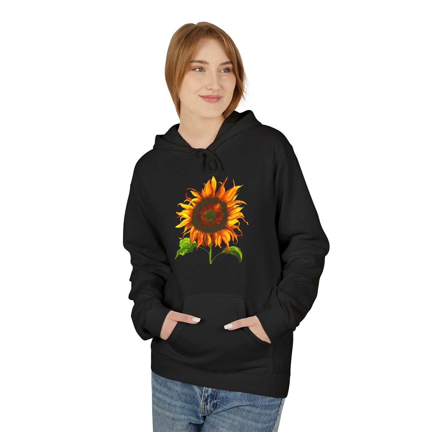 Sunflower Pull-Over Hoodie by Aimee Rousseau