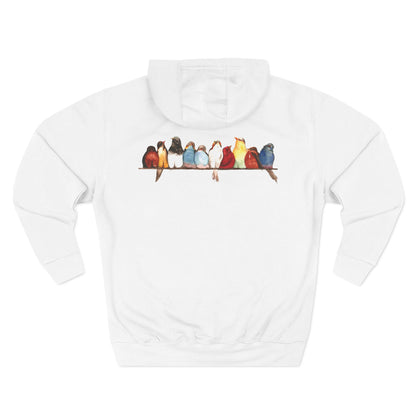 Unisex Birds On A Wire Hoodie