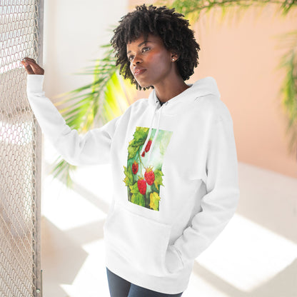 Unisex Raspberry Bush Hoodie