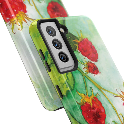 Raspberry Bush Phone Case