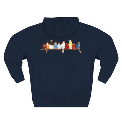 Unisex Birds On A Wire Hoodie
