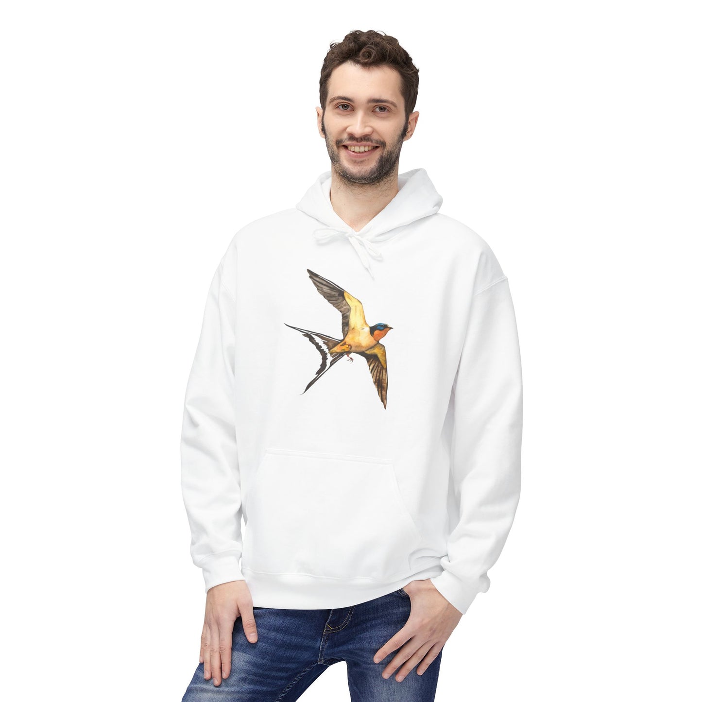 Barn Swallow Pull-Over Hoodie by Aimee Rousseau