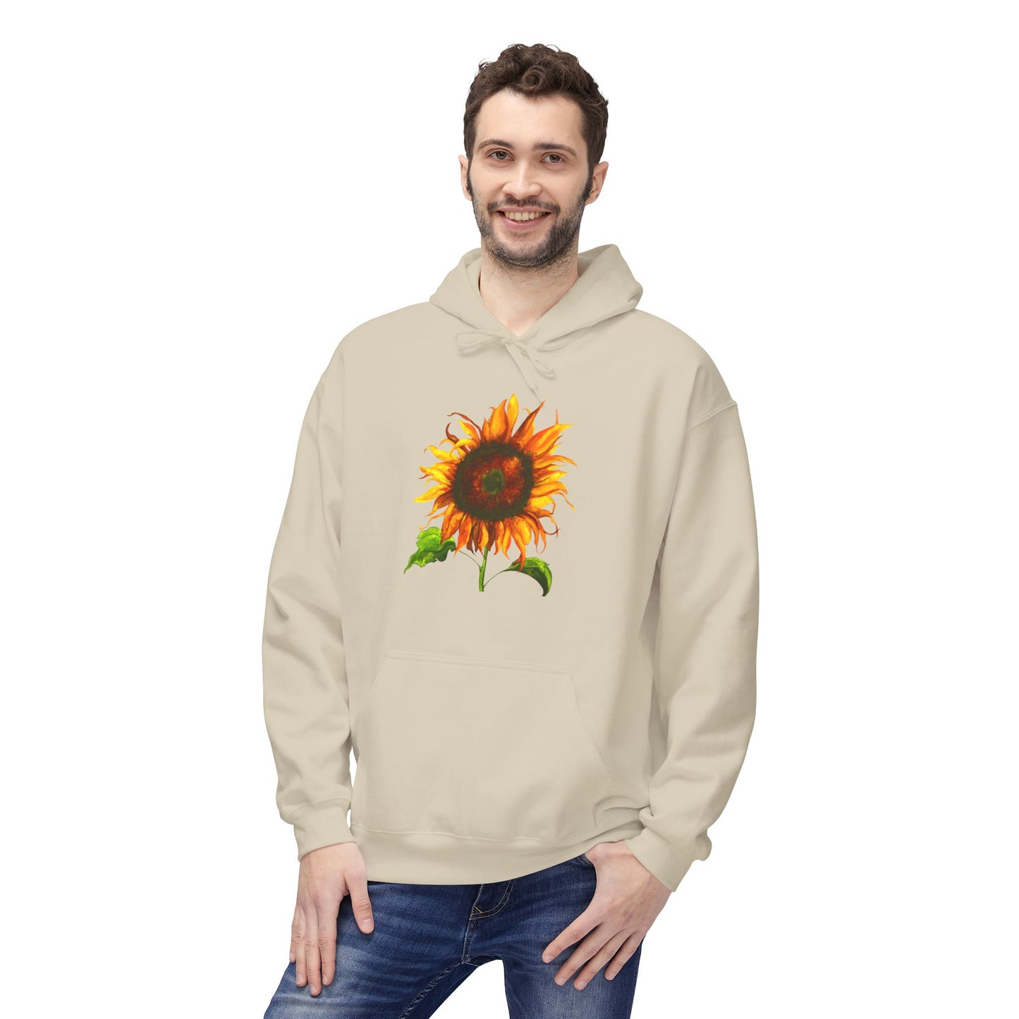 Sunflower Pull-Over Hoodie by Aimee Rousseau