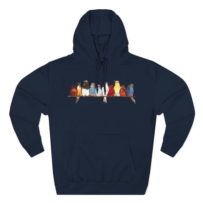 Unisex Birds On A Wire Hoodie