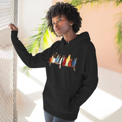 Unisex Birds On A Wire Hoodie