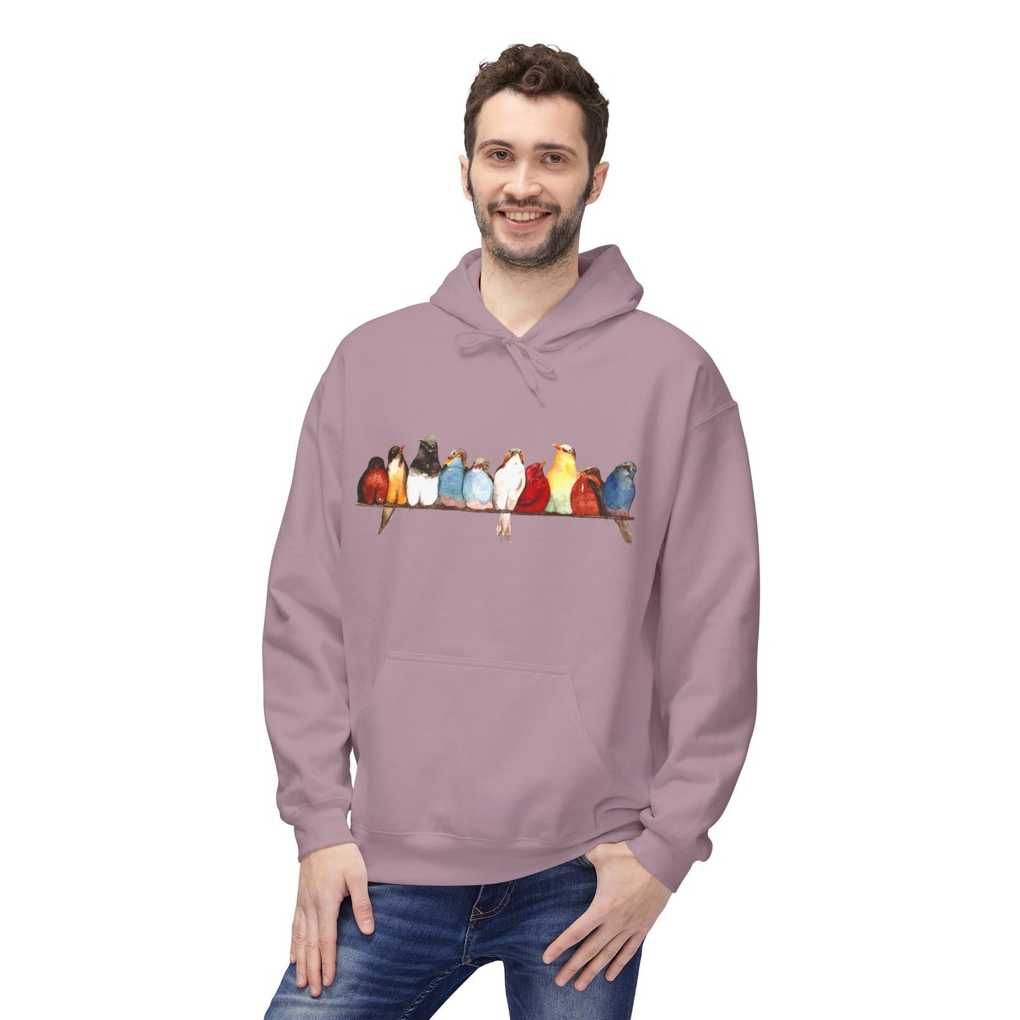 Song Birds Pull-Over Hoodie by Aimee Rousseau