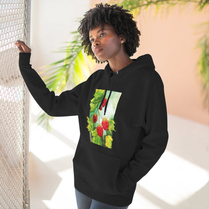 Unisex Raspberry Bush Hoodie