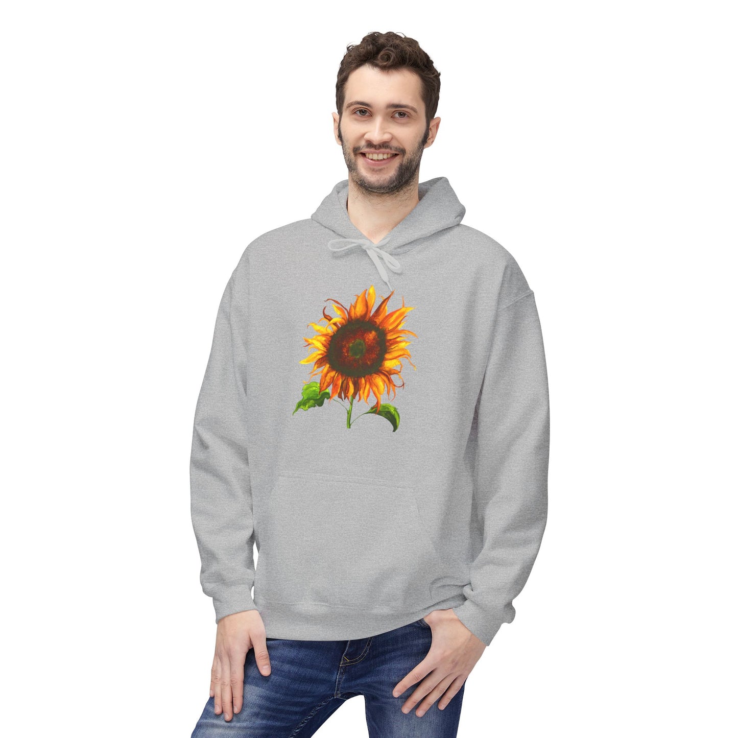 Sunflower Pull-Over Hoodie by Aimee Rousseau