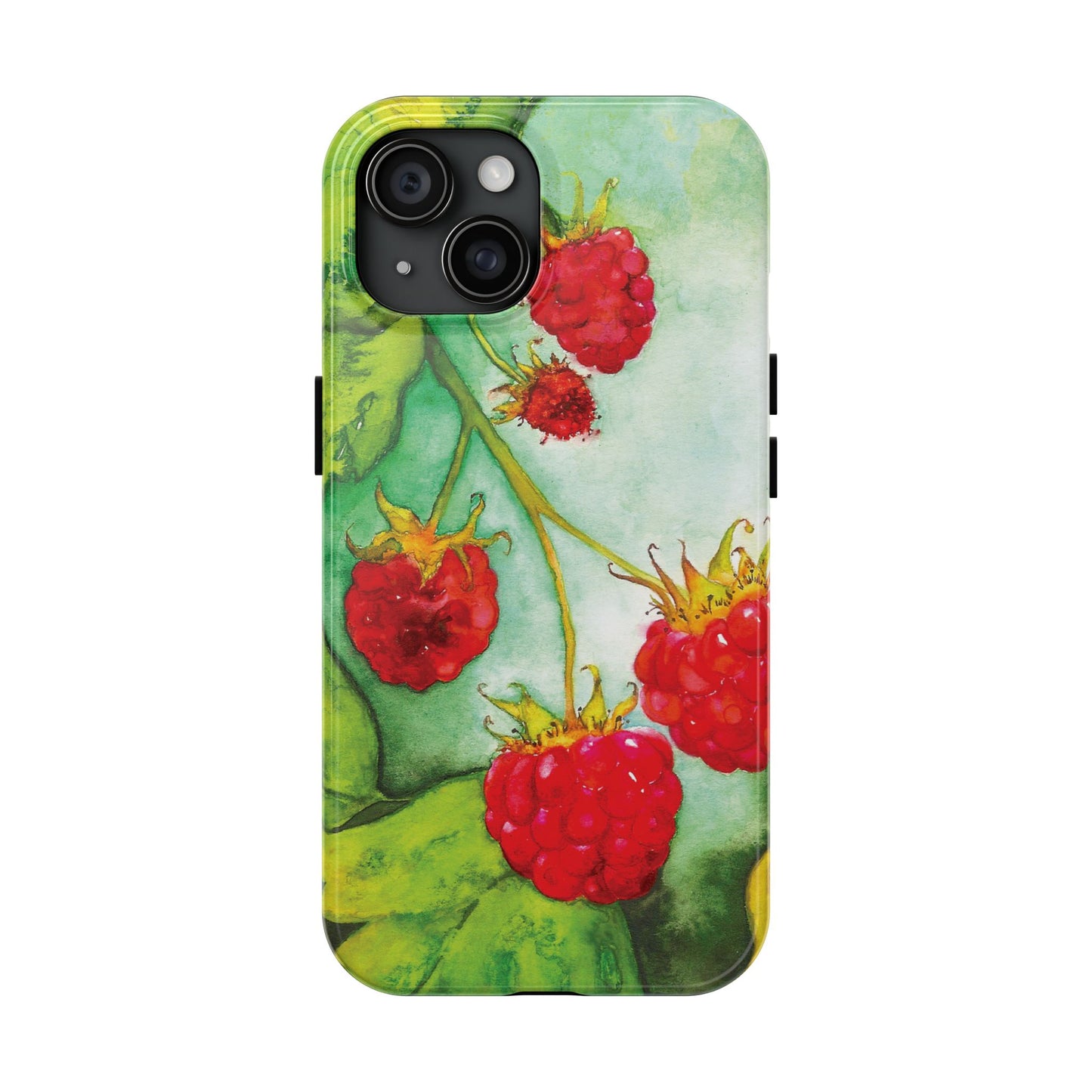 Raspberry Bush Phone Case