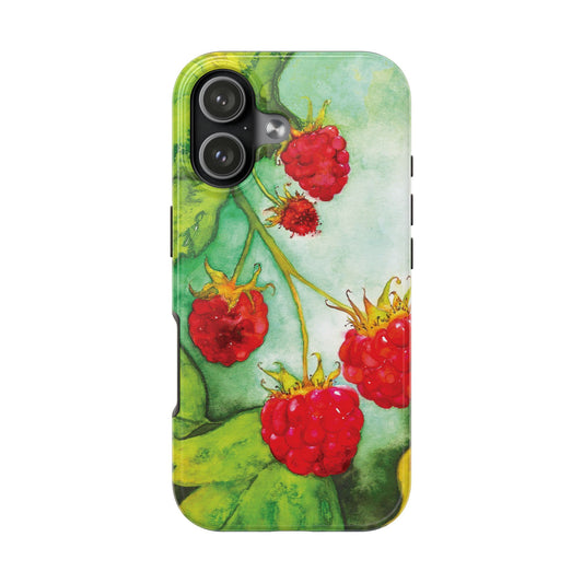Raspberry Bush Phone Case