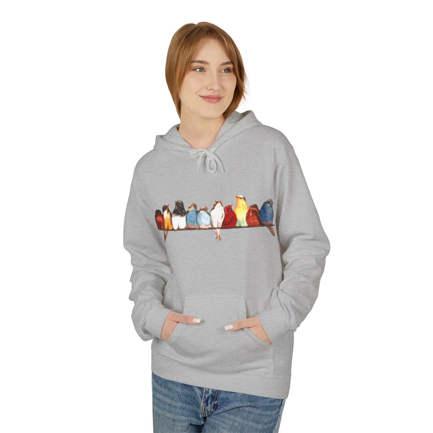 Song Birds Pull-Over Hoodie by Aimee Rousseau