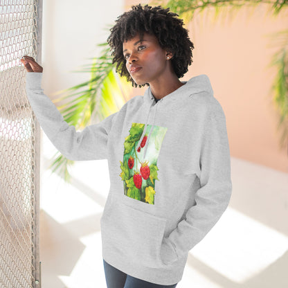 Unisex Raspberry Bush Hoodie