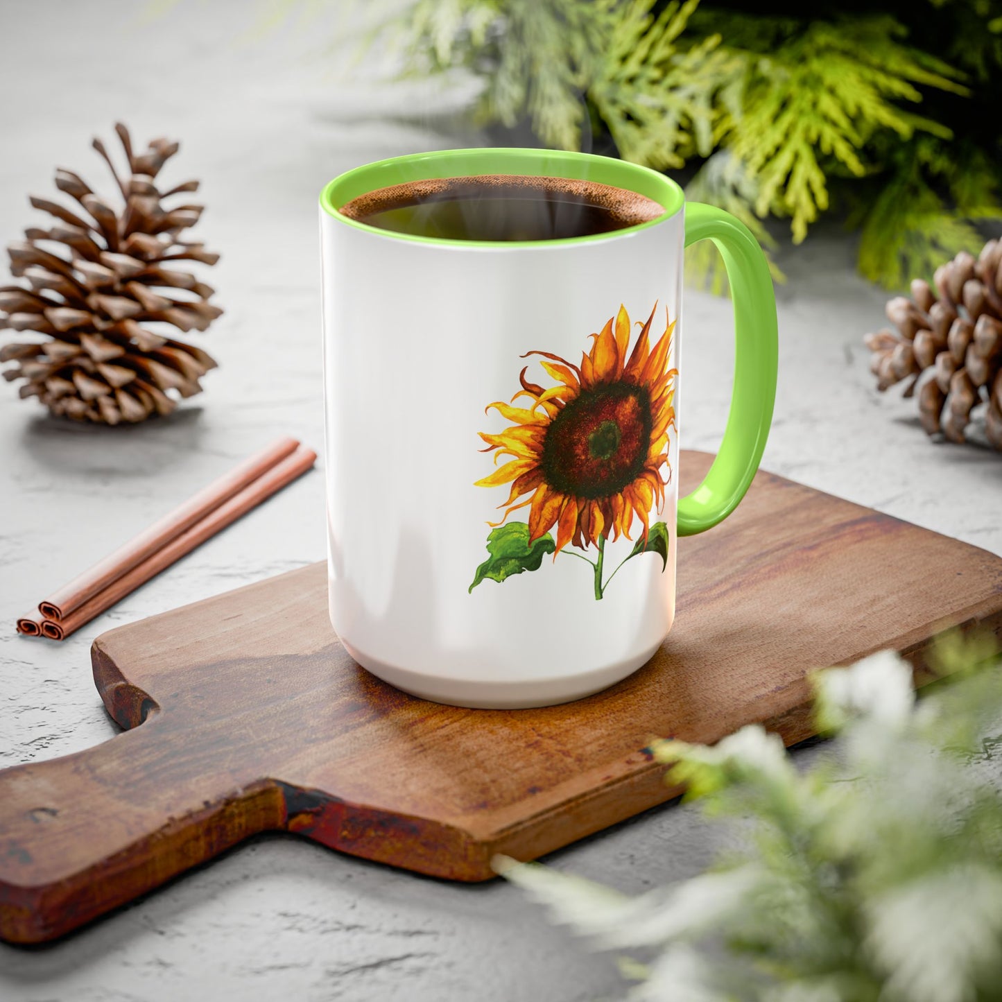 Sunflower Mug by Aimee Rousseau