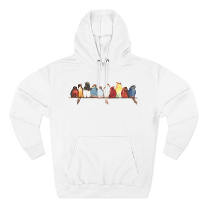Unisex Birds On A Wire Hoodie