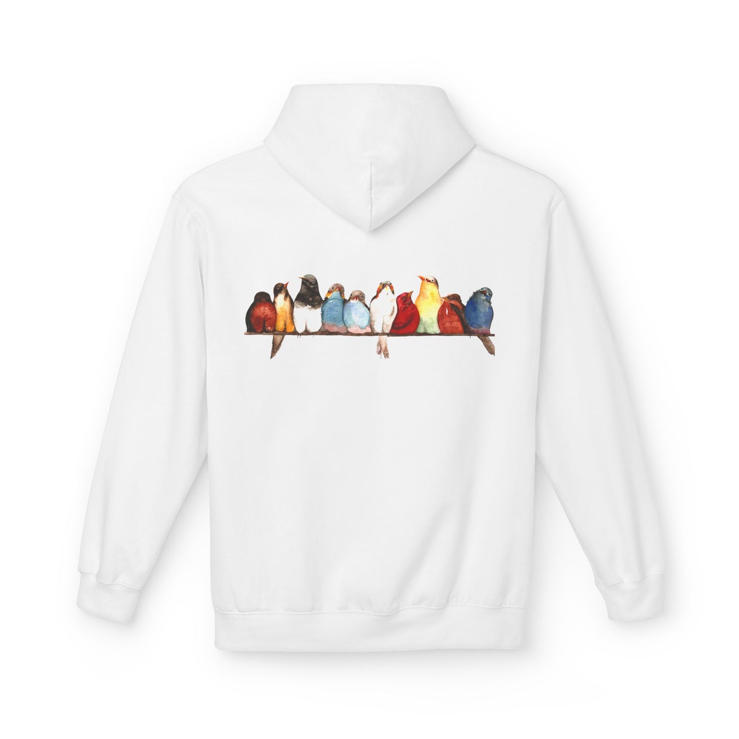 Song Birds Pull-Over Hoodie by Aimee Rousseau