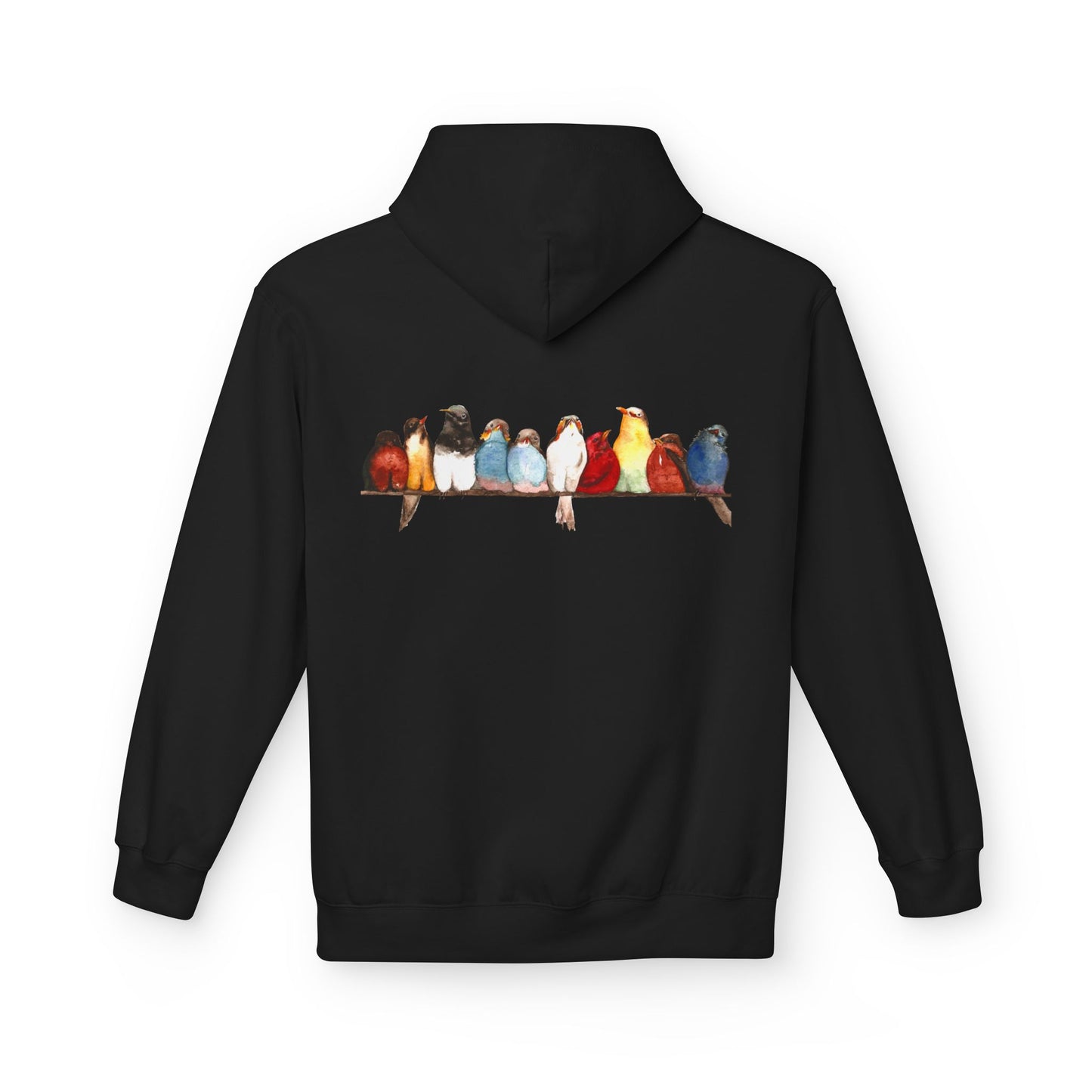 Song Birds Pull-Over Hoodie by Aimee Rousseau