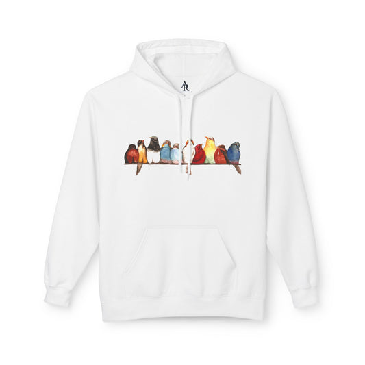 Song Birds Pull-Over Hoodie by Aimee Rousseau