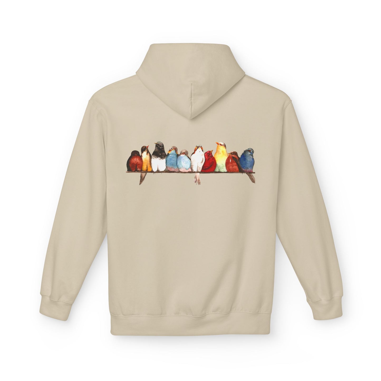 Song Birds Pull-Over Hoodie by Aimee Rousseau