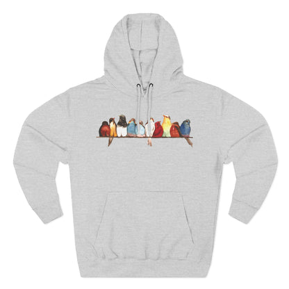 Unisex Birds On A Wire Hoodie