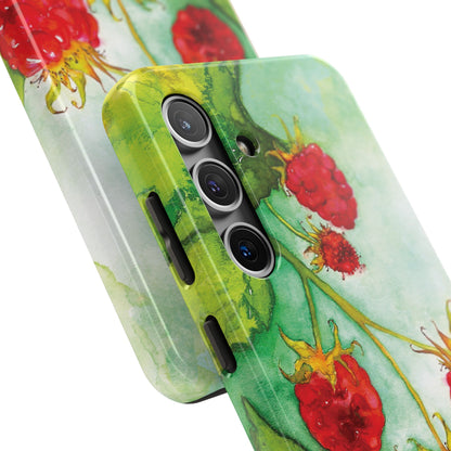 Raspberry Bush Phone Case