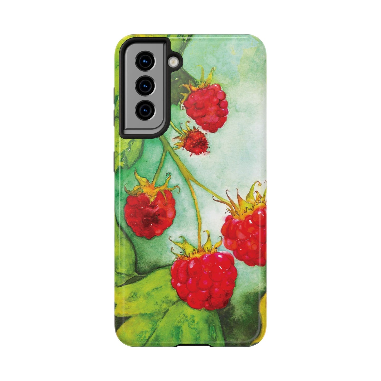Raspberry Bush Phone Case