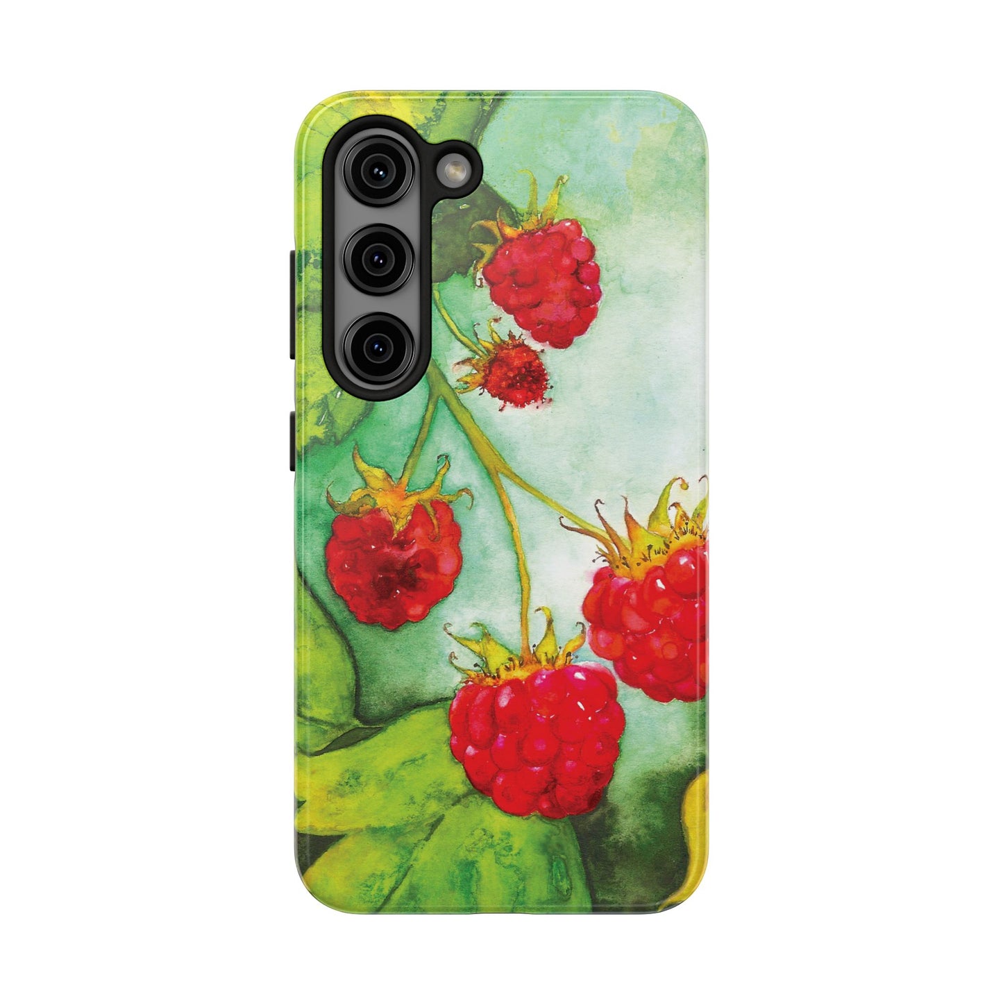 Raspberry Bush Phone Case