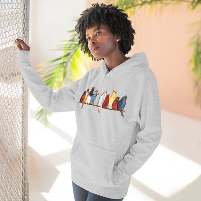 Unisex Birds On A Wire Hoodie