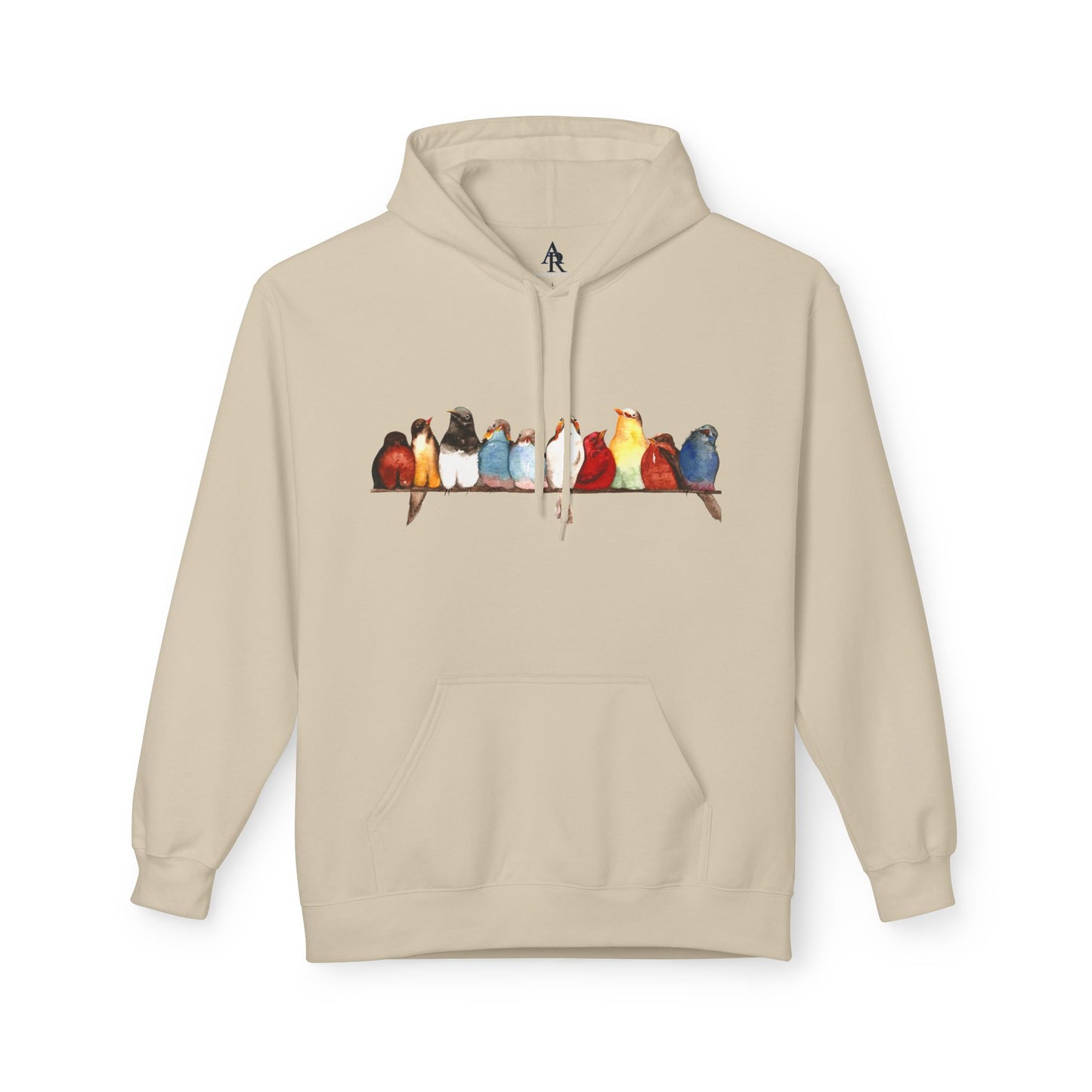 Song Birds Pull-Over Hoodie by Aimee Rousseau